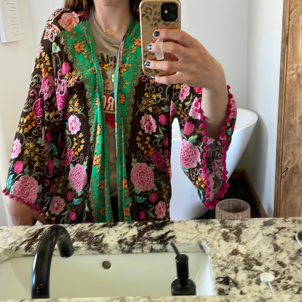 Cute little western kimono.